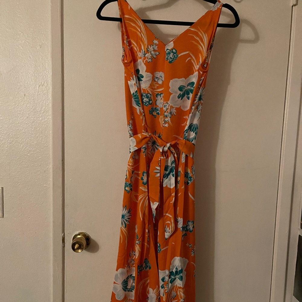 Orange Summer Dress